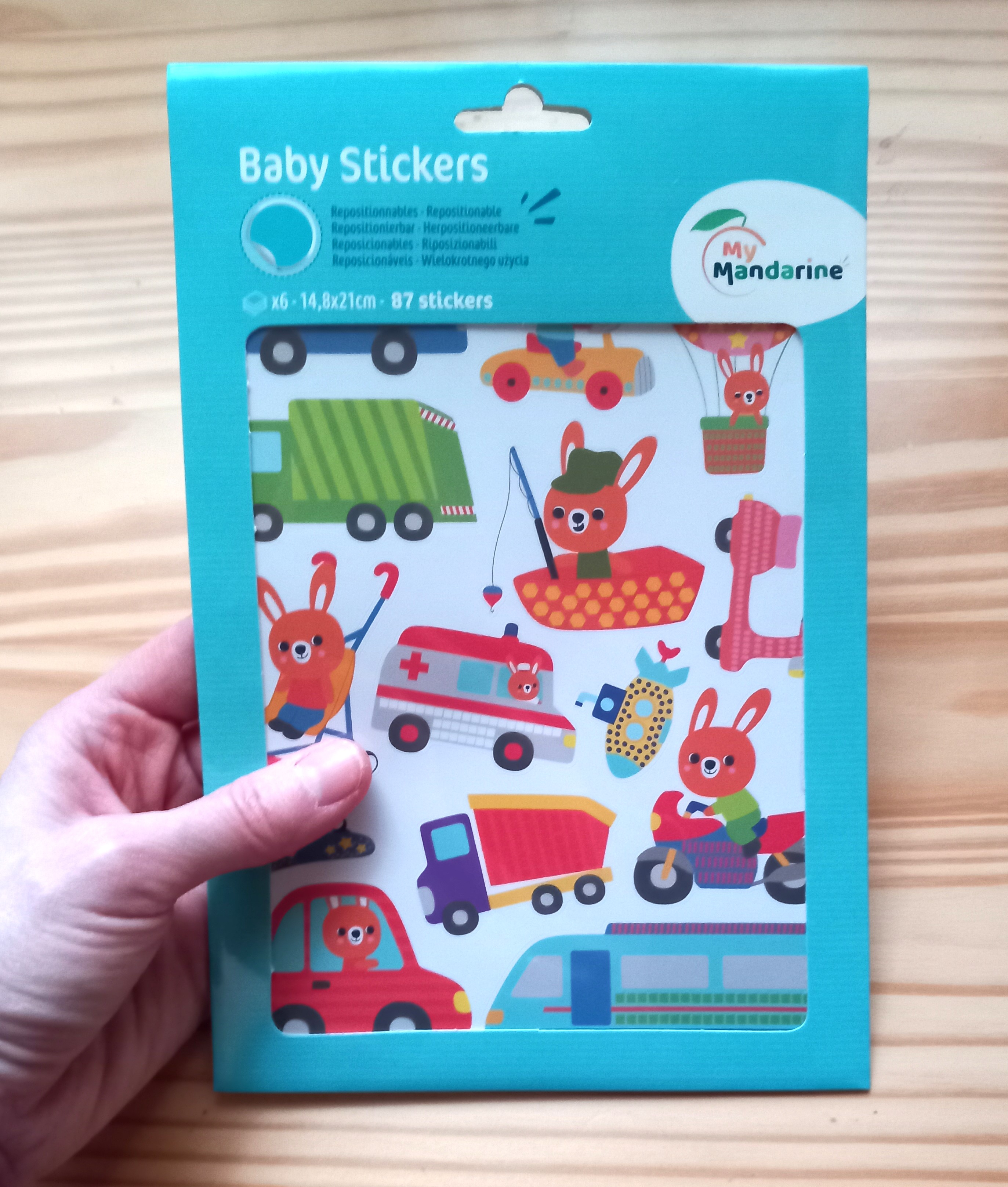 Baby Transport samolepky